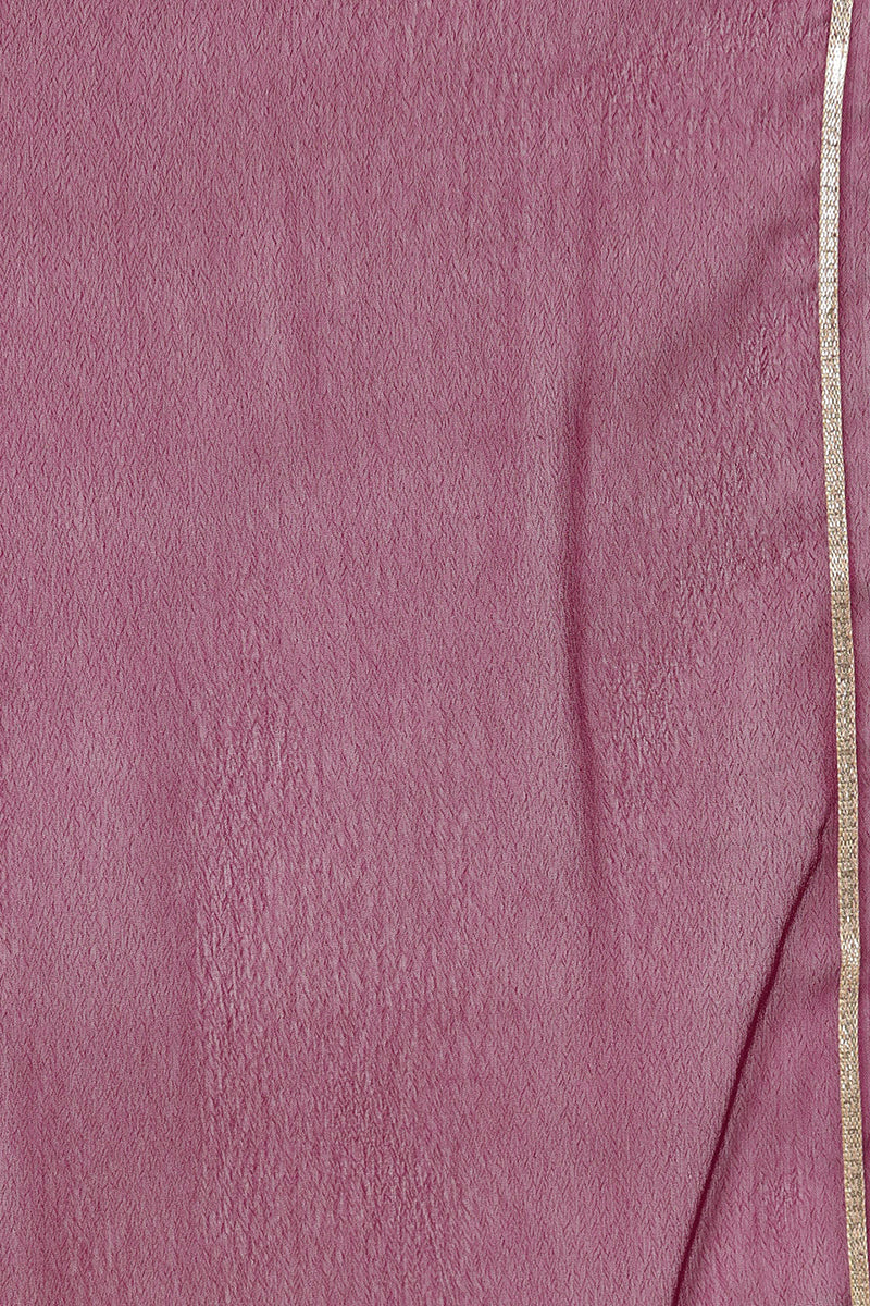 Women's Silk Blend Embroidered Kurta Pant With Dupatta - Ahika
