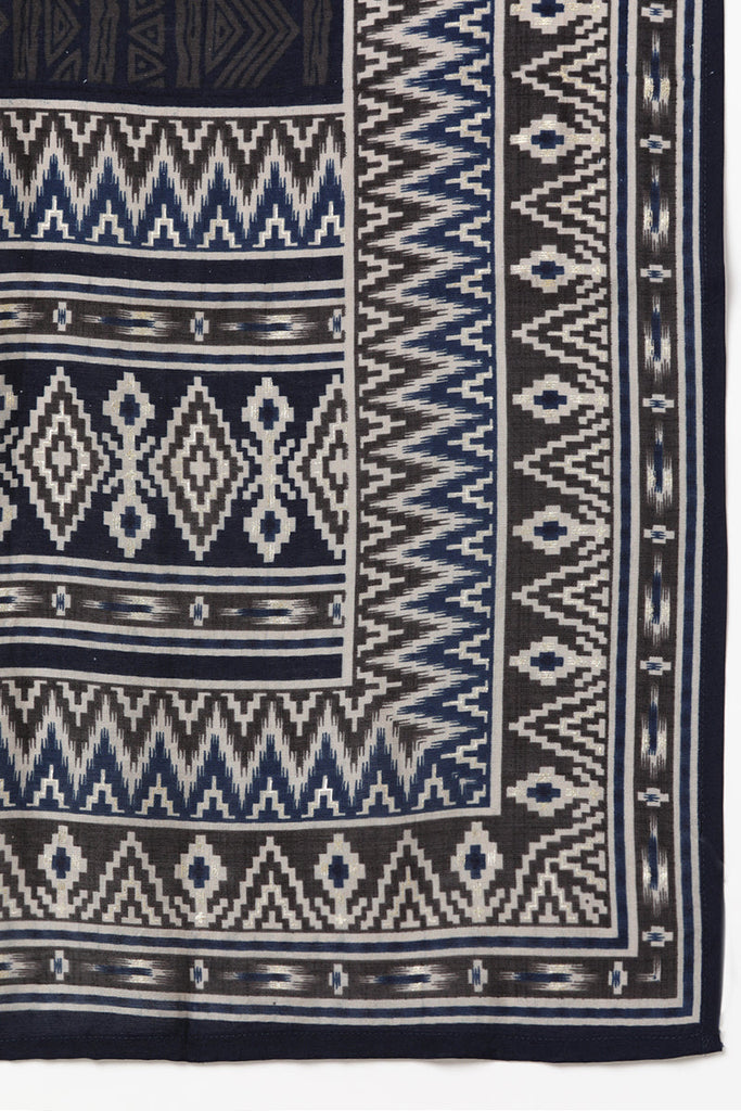 Women's Silk Blend Ethnic Printed Kurta Pant With Dupatta