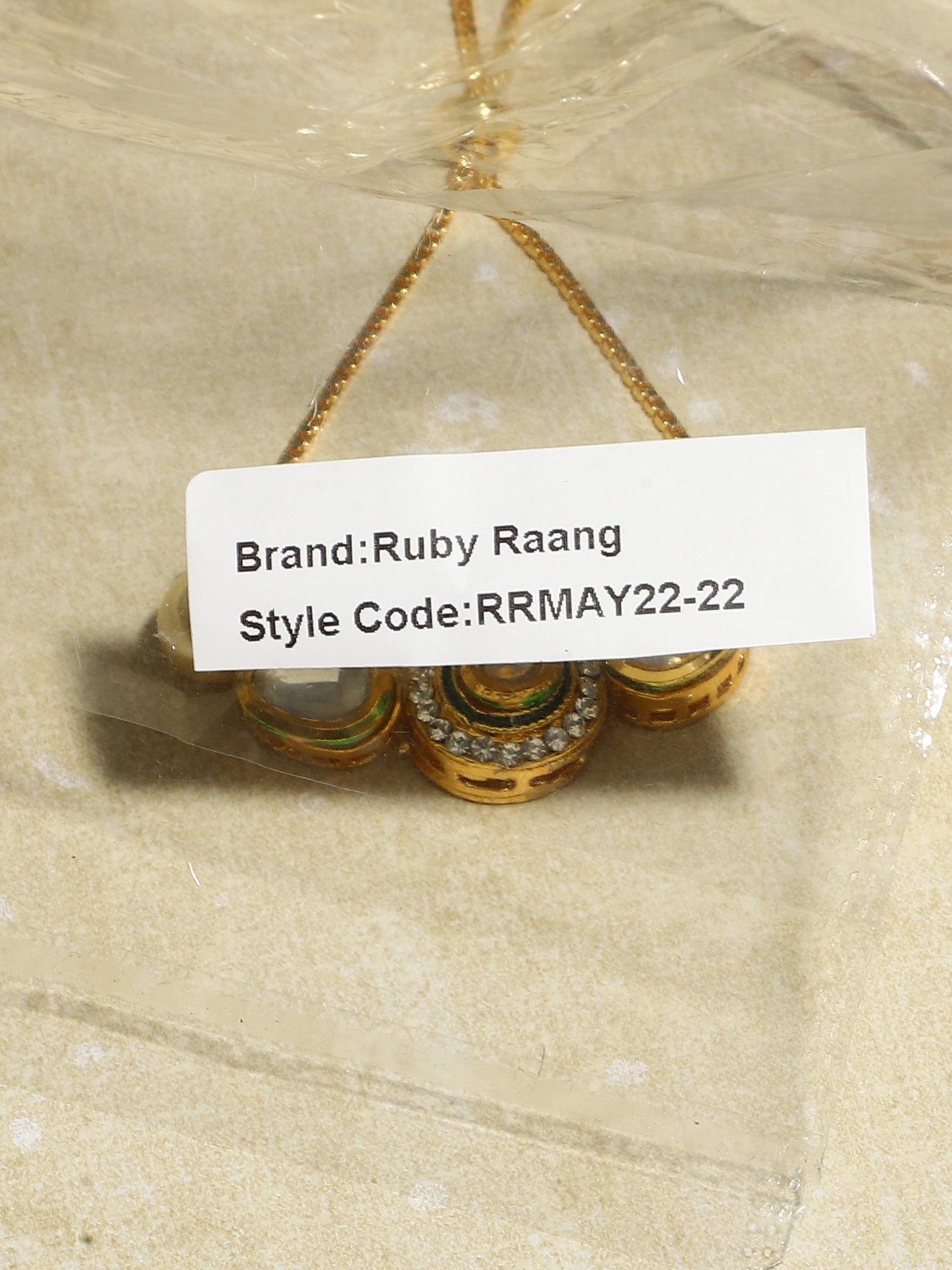 Women's Kundan Bracelet - Ruby Raang