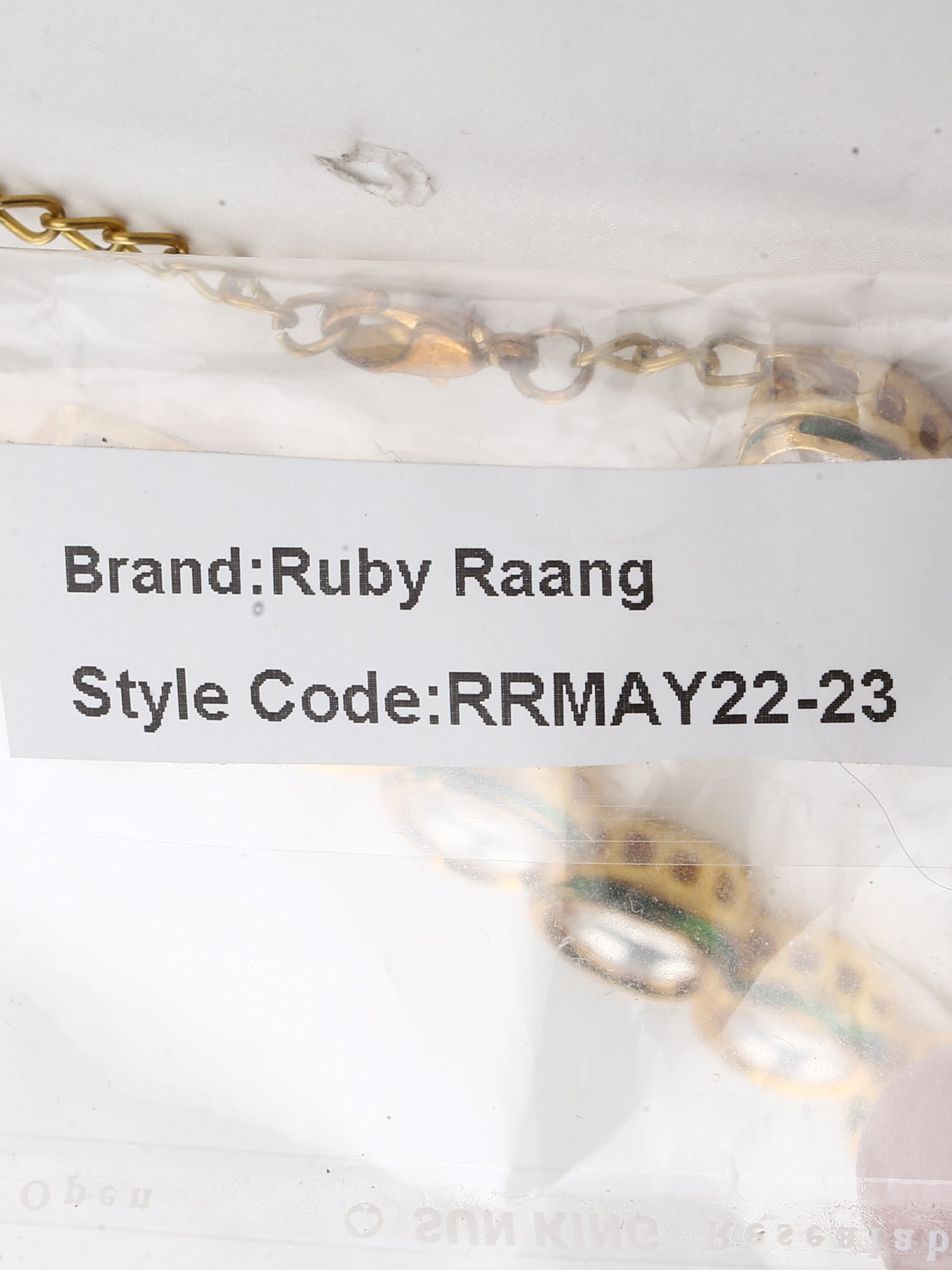 Women's Kundan Bracelet - Ruby Raang