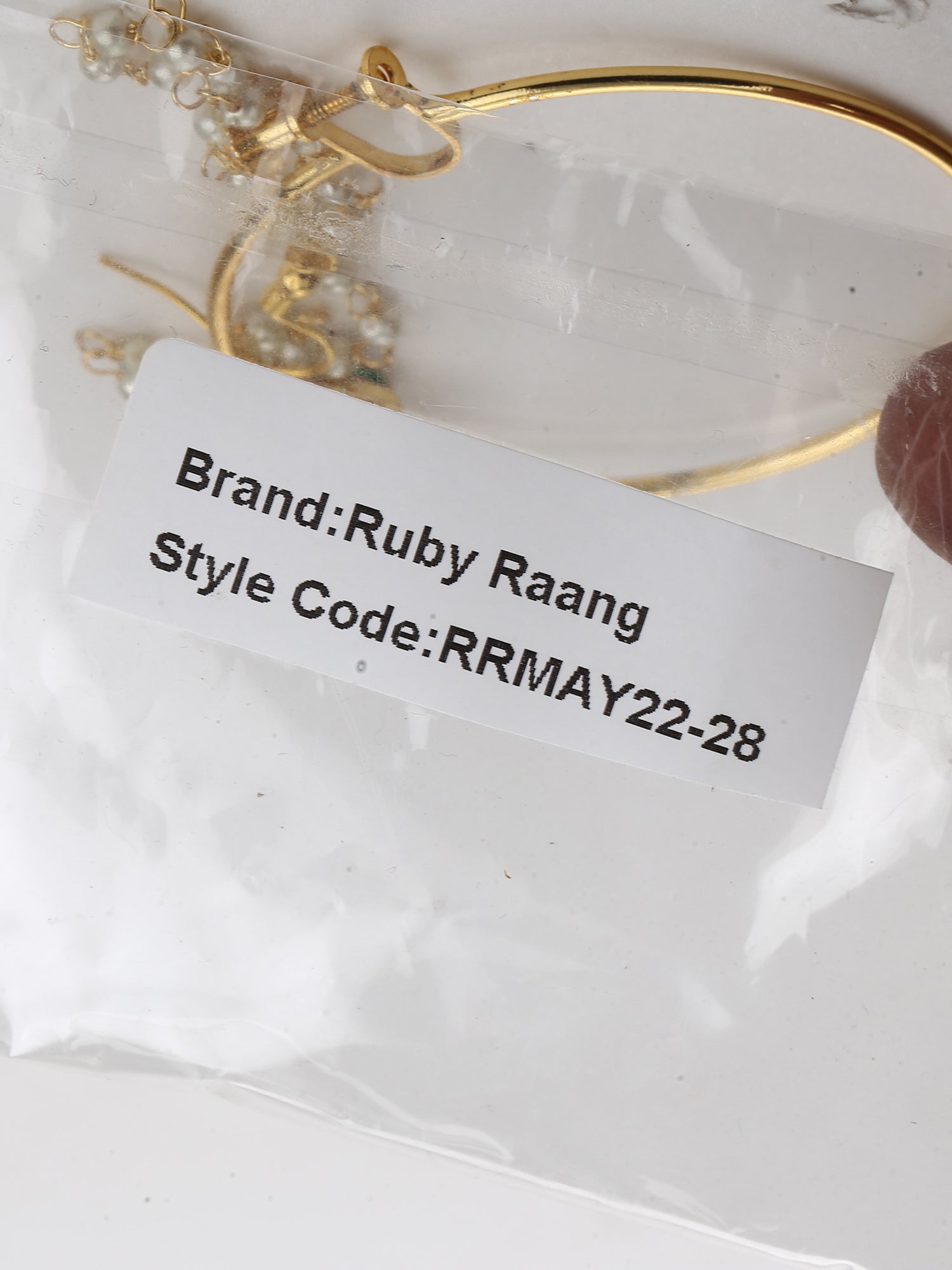 Bridal Nose Ring Nath Kundan & Pearl Jewelry By Ruby Raang
