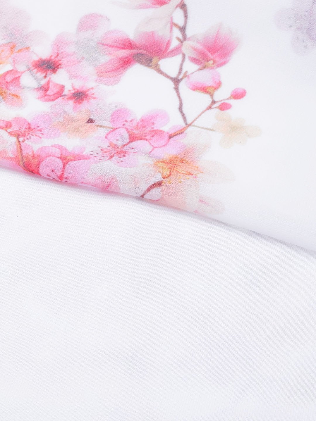 Women's Off-White Floral Strappy Maxi Dress - SASSAFRAS
