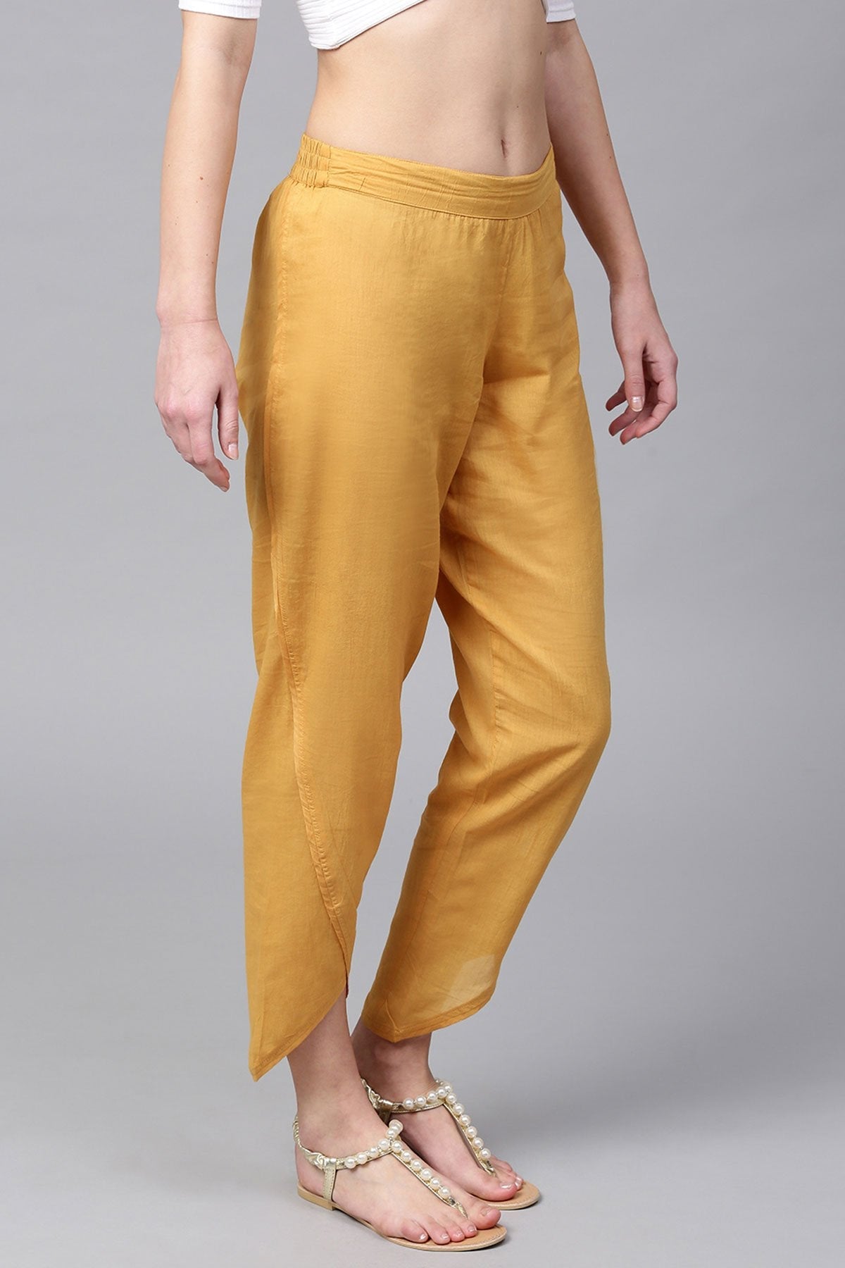 Women's Mustrad Dhoti Pants - SASSAFRAS