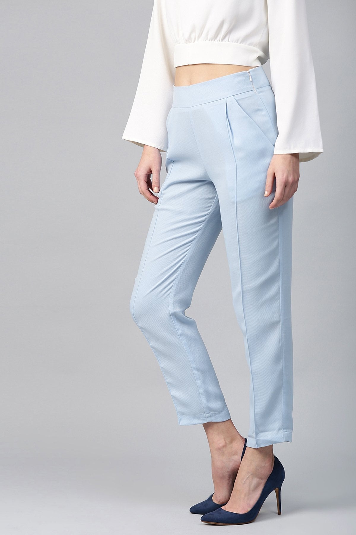 Women's Aqua Tapered Trouser - SASSAFRAS