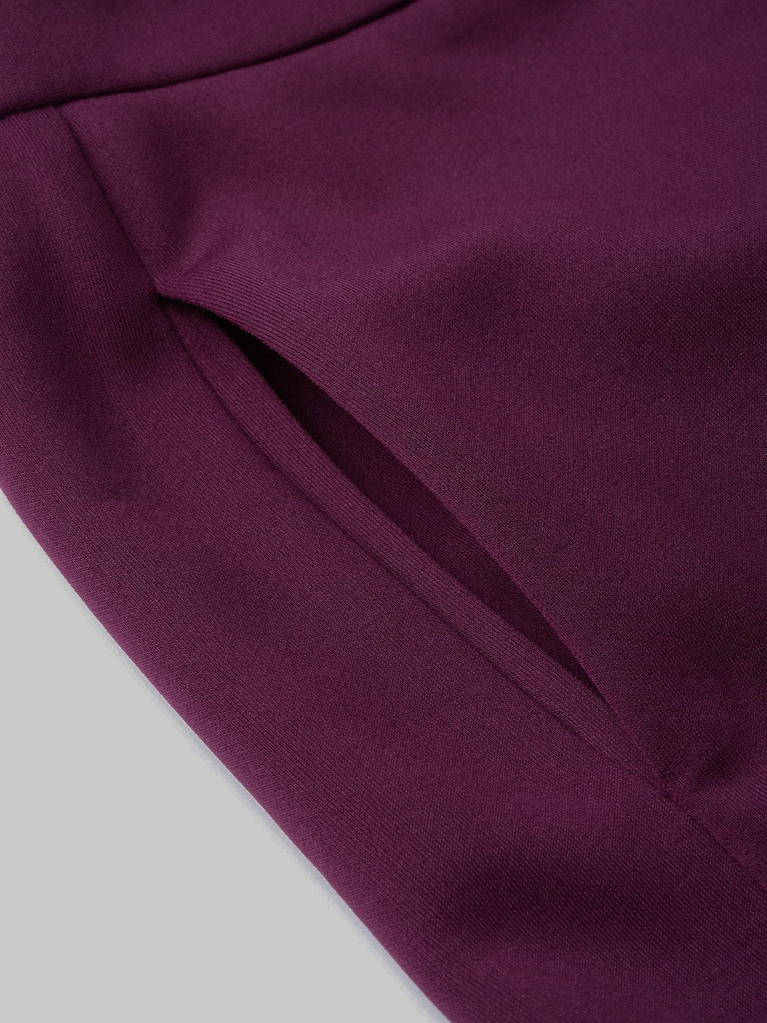 Women's Purple Tapered Pant - SASSAFRAS