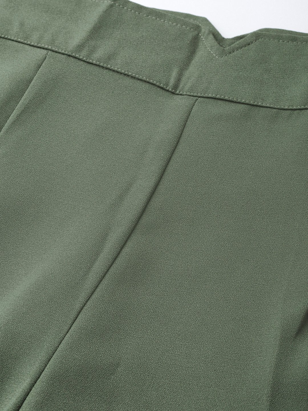 Women's Olive Side Zipper Pant - SASSAFRAS