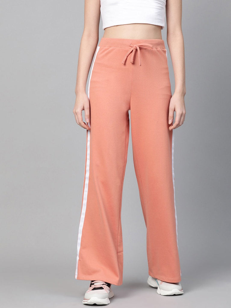 Women's Peach Terry Side Tape Drawstring Pants