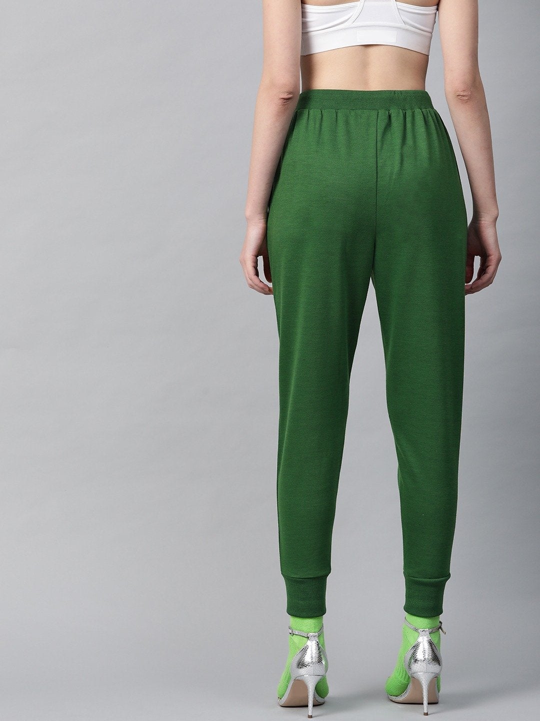 Women's Emerald Inlay Pocket Terry Jogger Pants - SASSAFRAS