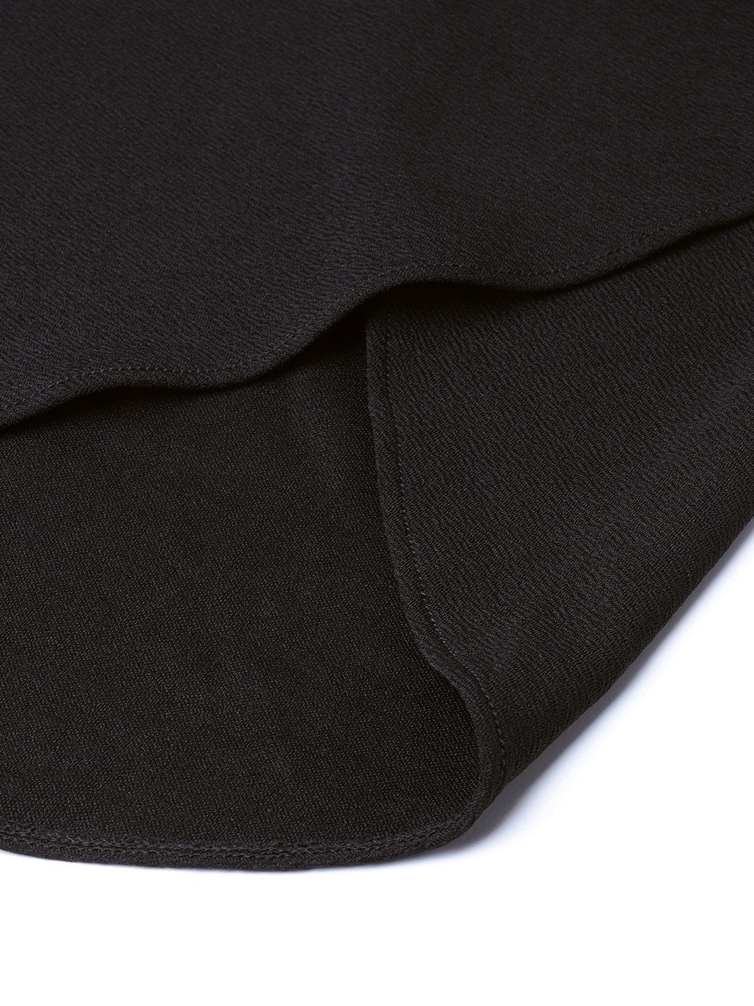 Women's Black Tulip Skirt - SASSAFRAS