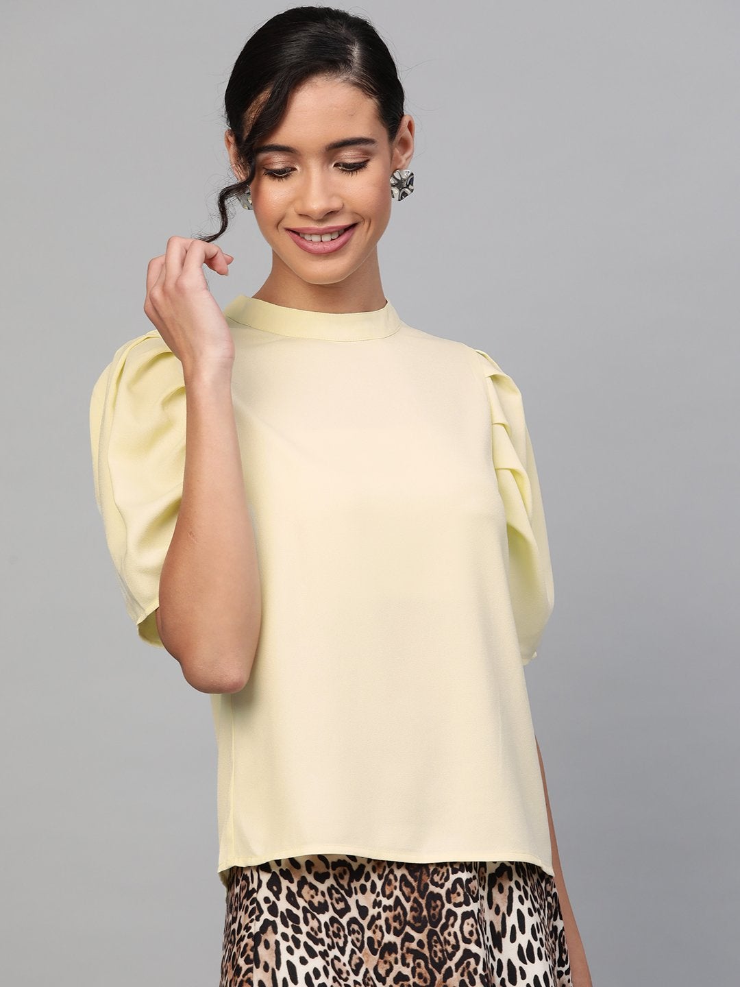 Women's Lemon Back Keyhole Top - SASSAFRAS