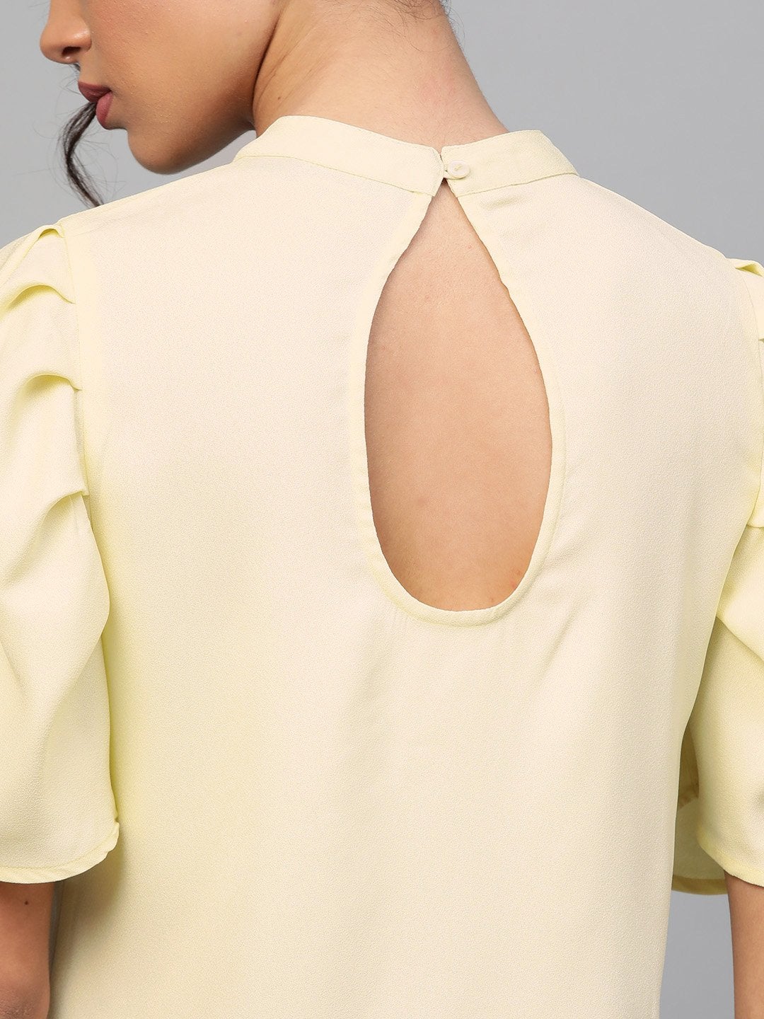 Women's Lemon Back Keyhole Top - SASSAFRAS