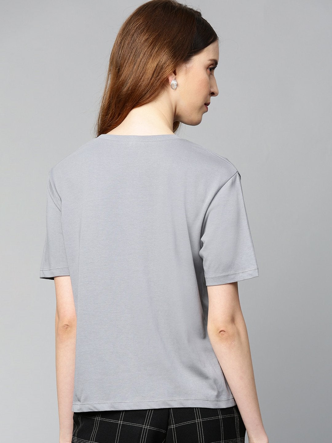 Women's Grey Made-In-Haven T-Shirt - SASSAFRAS