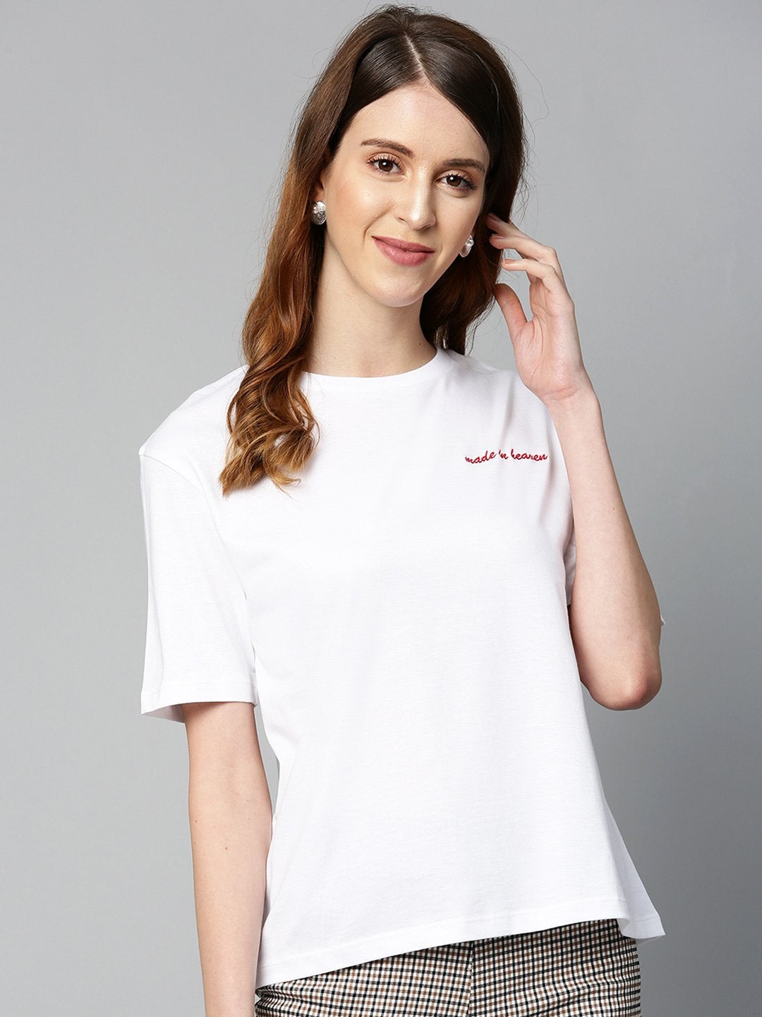 Women's White Made-In-Haven T-Shirt - SASSAFRAS