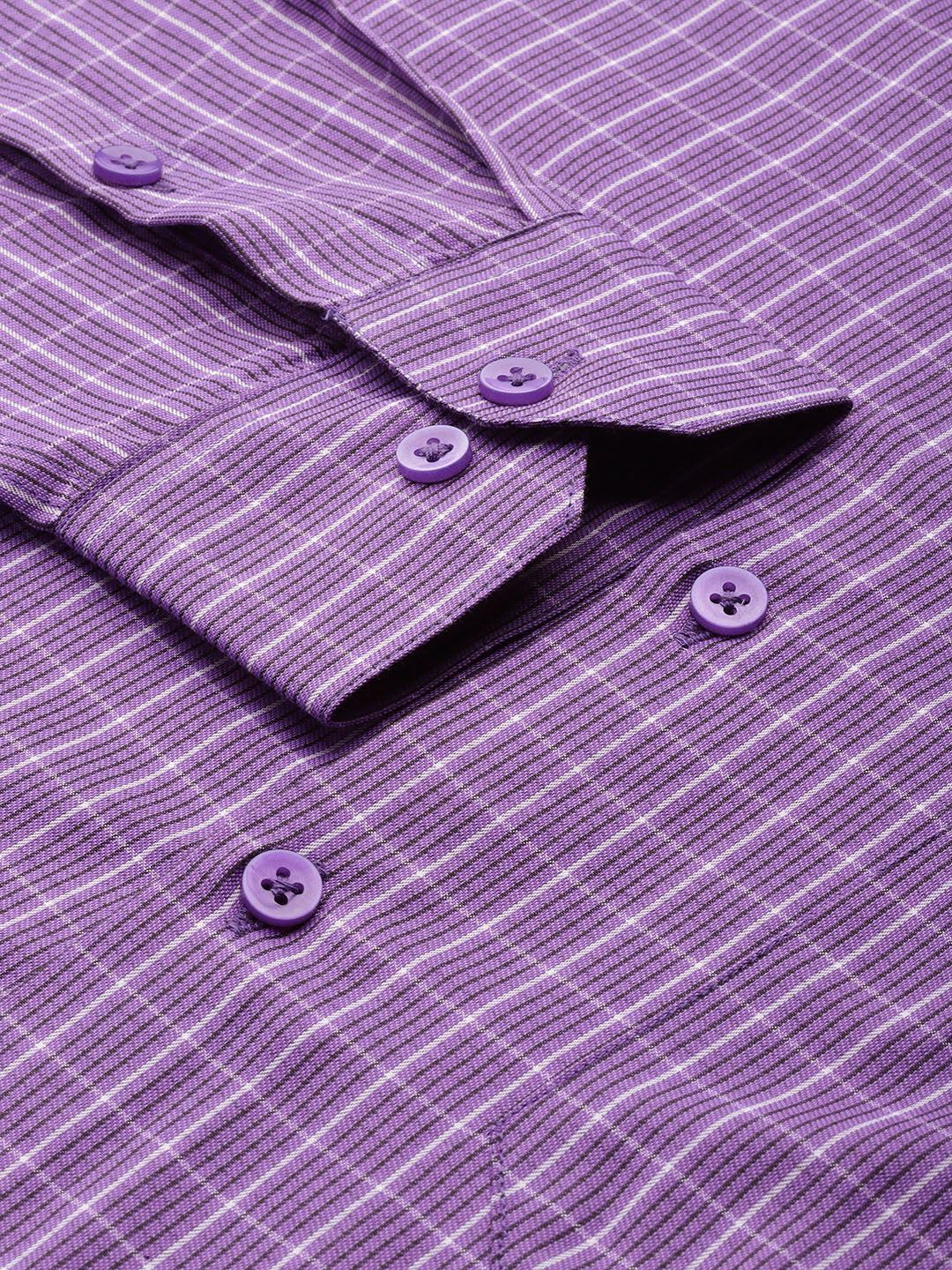 Men's Cotton Checked Formal Shirts ( SF 800Voilet ) - Jainish