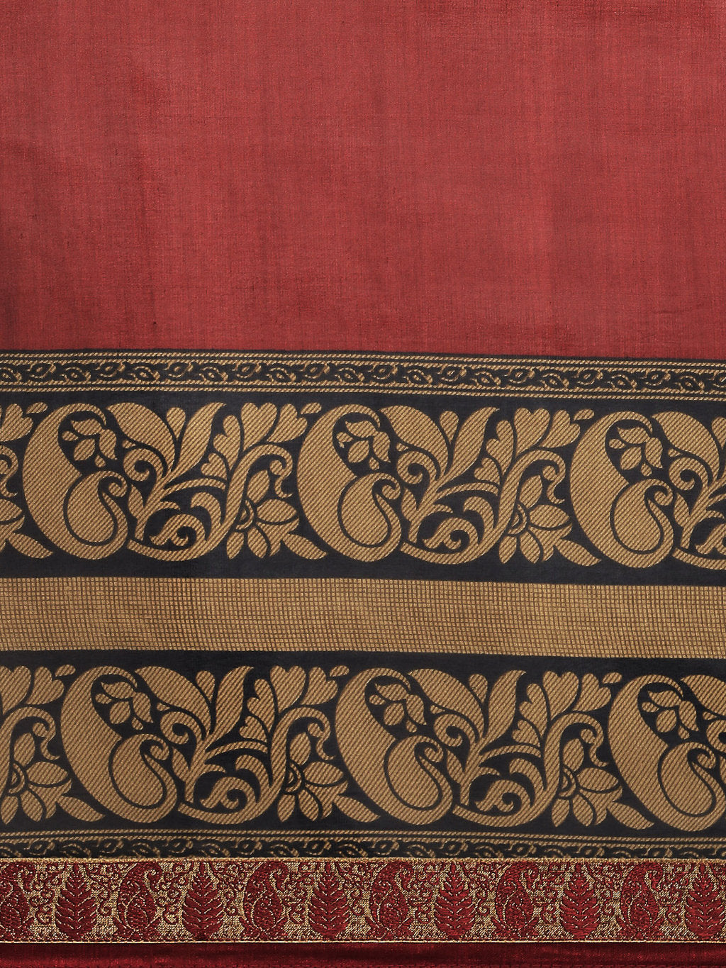 Women's Red Rangoli Silk Printed Daily Wear Saree - Sangam Prints