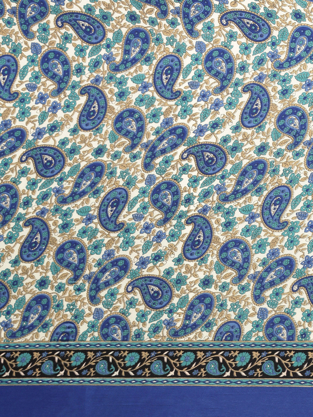 Women's Sky Blue Crepe Printed Daily Wear Saree - Sangam Prints