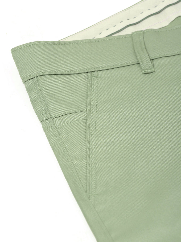 Men's Casual Cotton Solid Shorts ( SGP 153 Pista-Green )