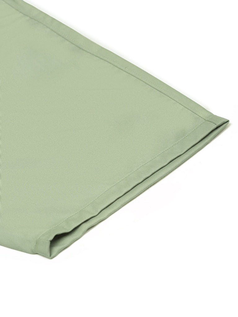 Men's Casual Cotton Solid Shorts ( SGP 153 Pista-Green )