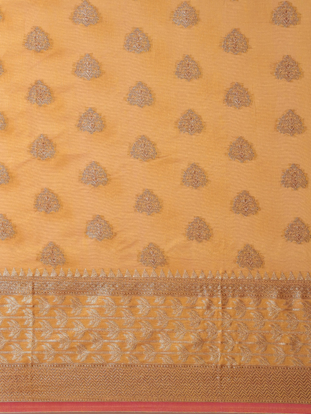 Women's Black Cotton Handloom Woven Work Traditional Saree - Sangam Prints