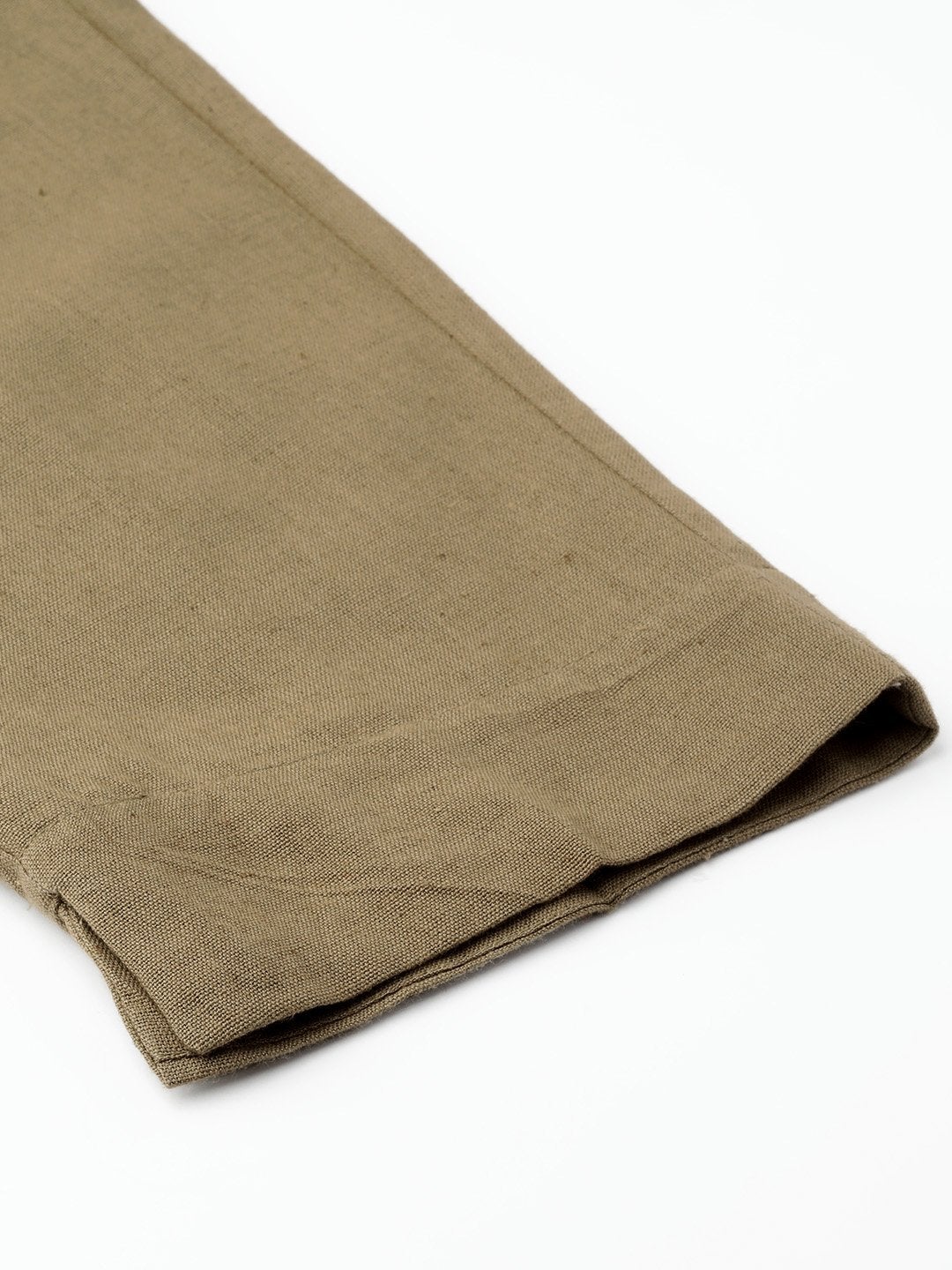 Women's Olive Patch Pocket Pants - SASSAFRAS