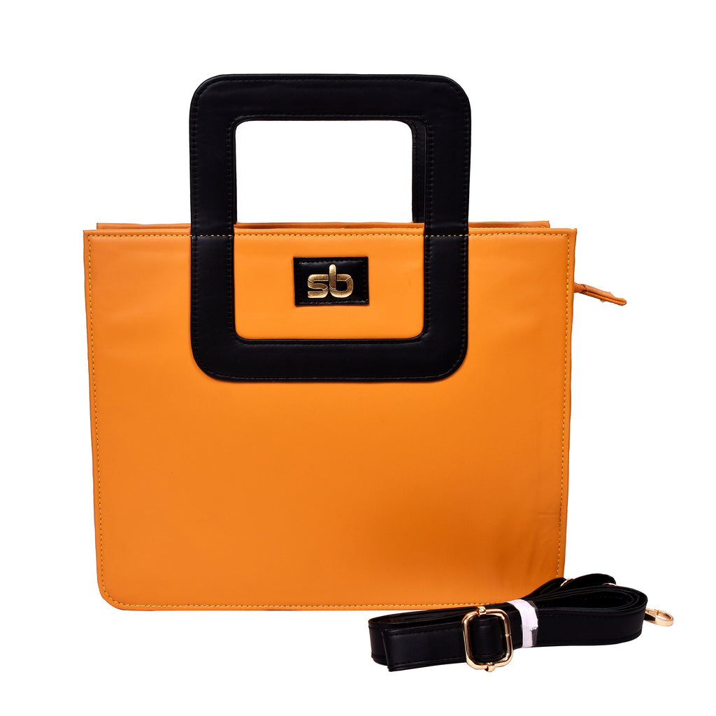 Women's Spacious, Stylish, Sturdy Handbag With Zip Closure