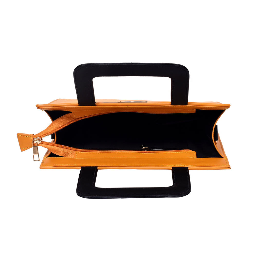 Women's Spacious, Stylish, Sturdy Handbag With Zip Closure