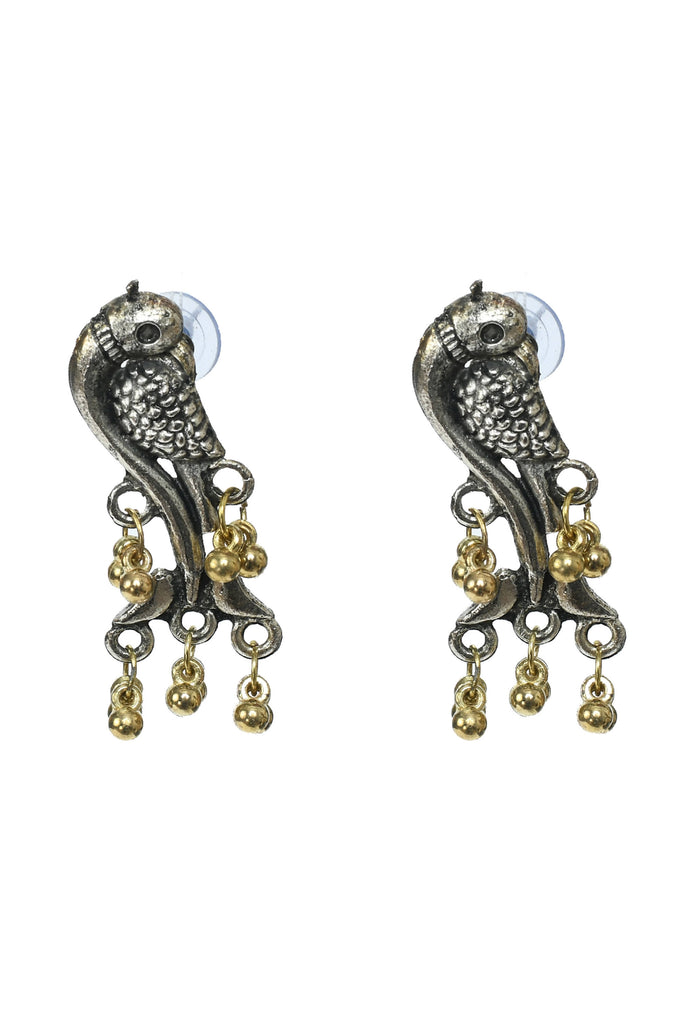 Trendia Parrot Design Choker Necklace with Golden Gh