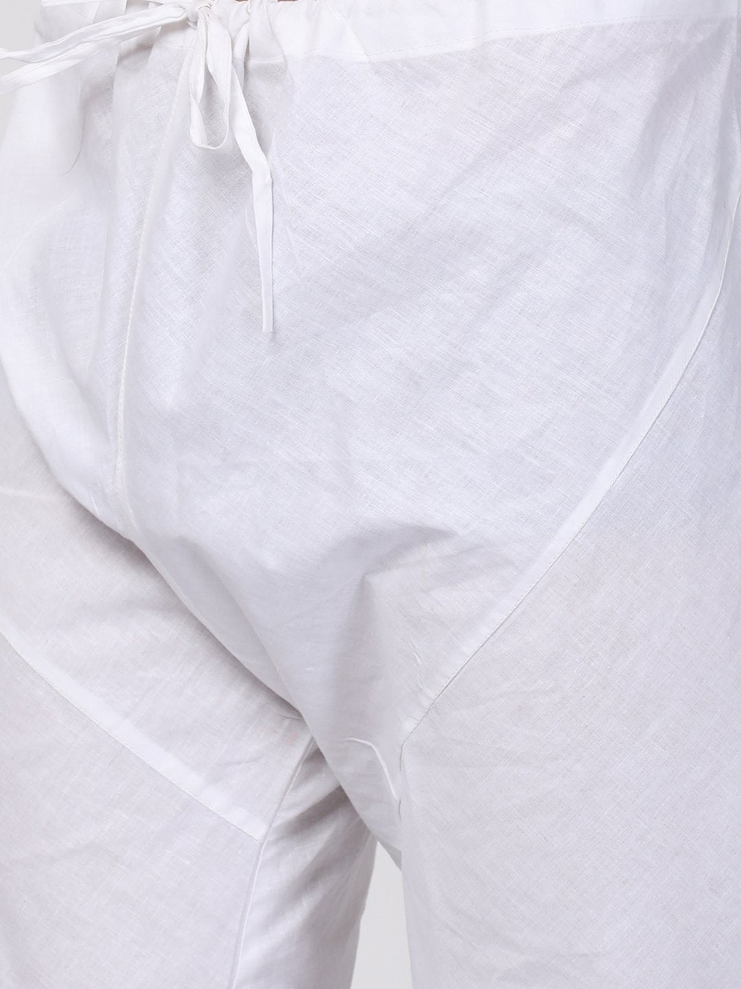 Men's Grey Cotton Blend Kurta and Pyjama Set