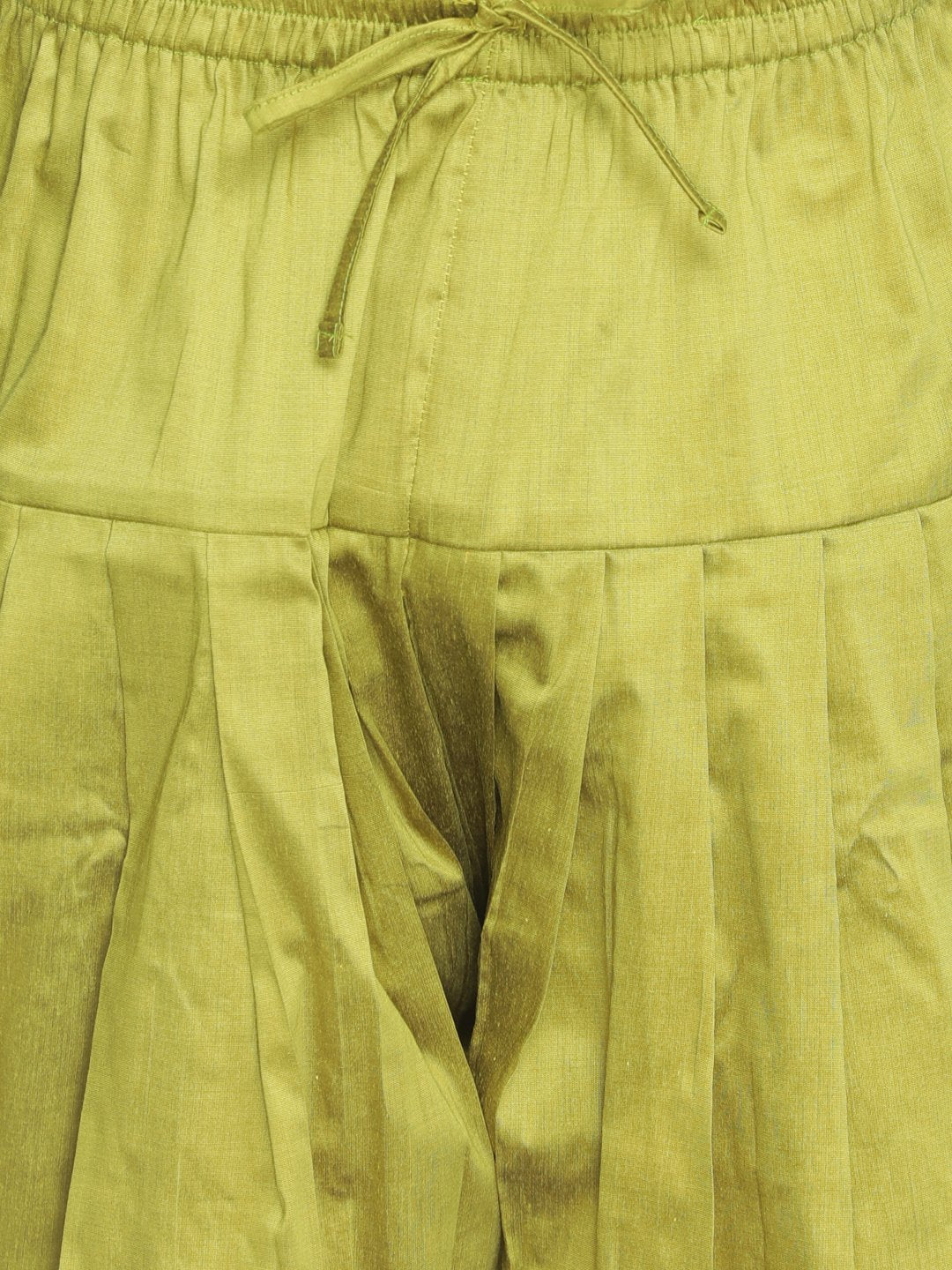 Men's White Silk Blend Kurta and Dhoti Pant Set