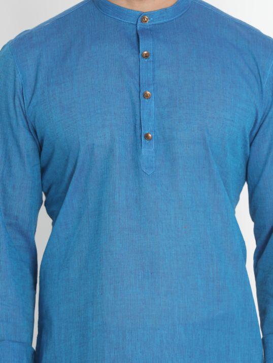 blue colour kurta design