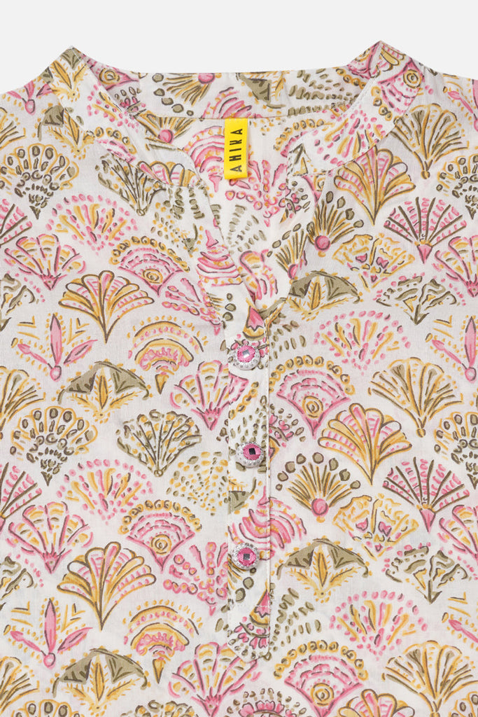 Women's Cotton Abstract Printed Kurta