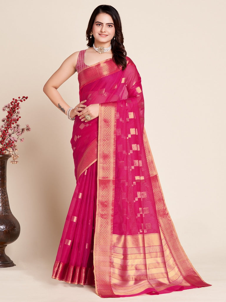 Women's Kota Doriya Designer Saree Collection