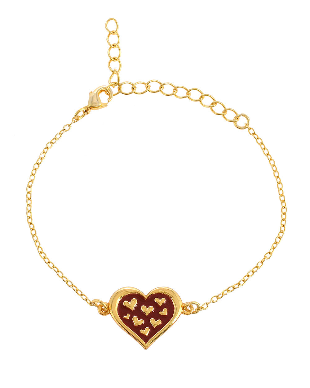 Women's Hearts In Heart Bracelet - Voylla