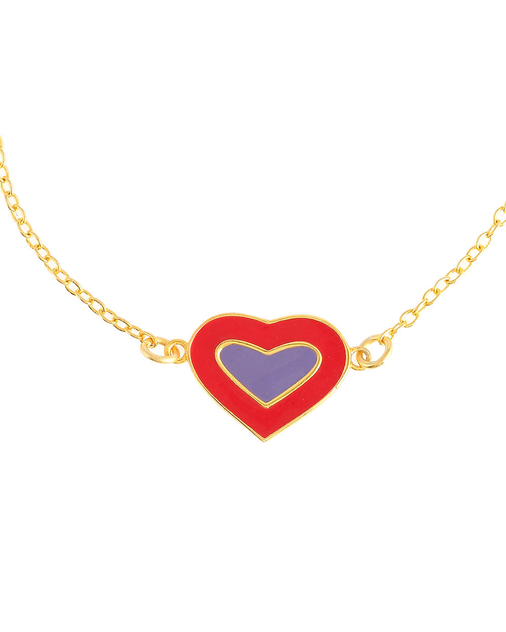 Women's Playful Layered Hearts Bracelet - Voylla