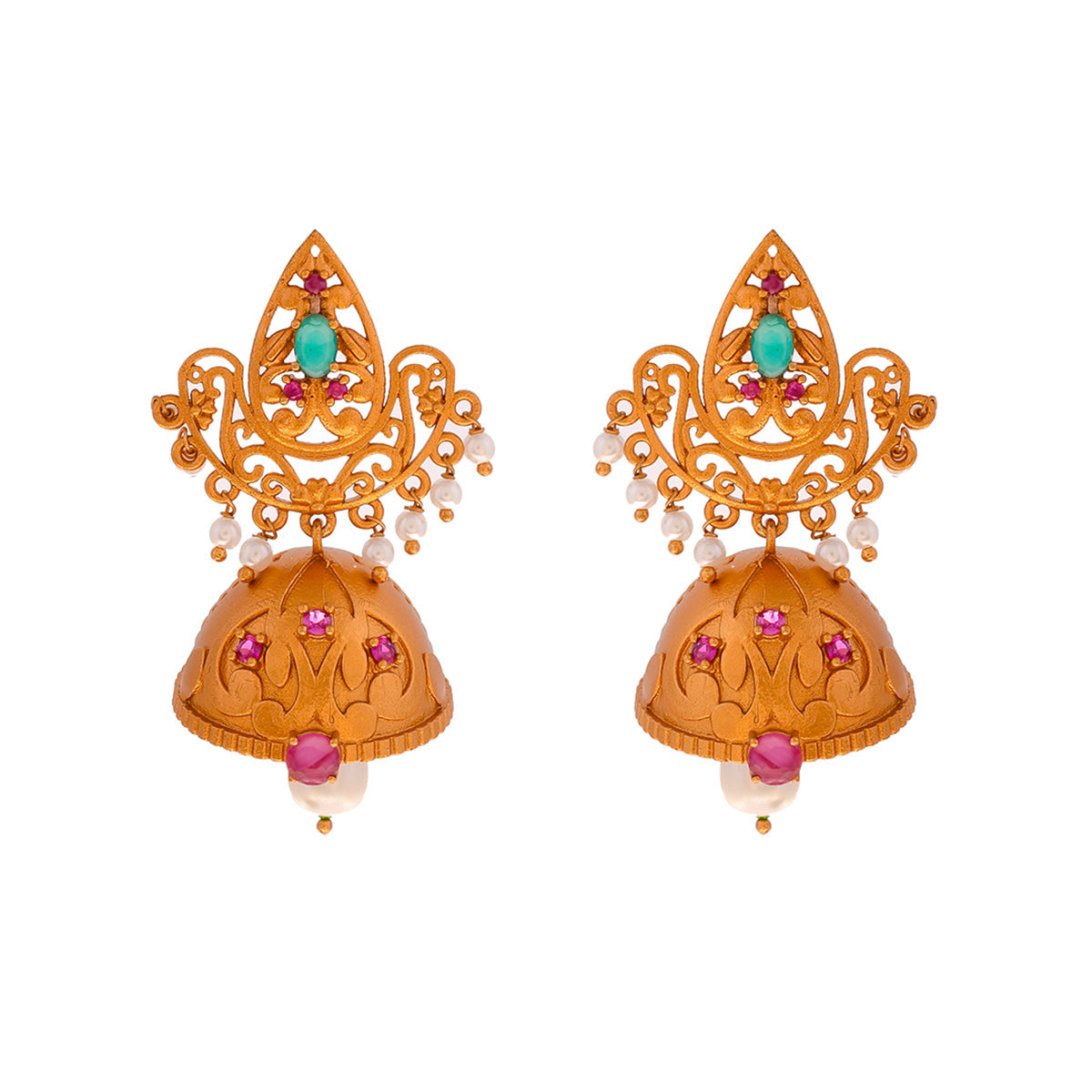 Women's Bela Elegant Floral Earrings - Voylla
