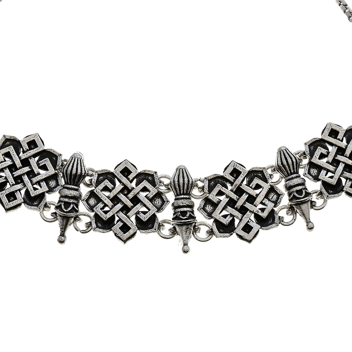 Women's Bodhi Eternal Knot Bracelet - Voylla