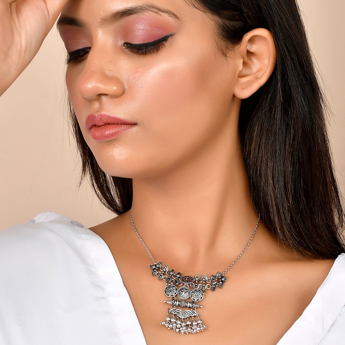 Women's Bodhi Tashi Choker Necklace - Voylla