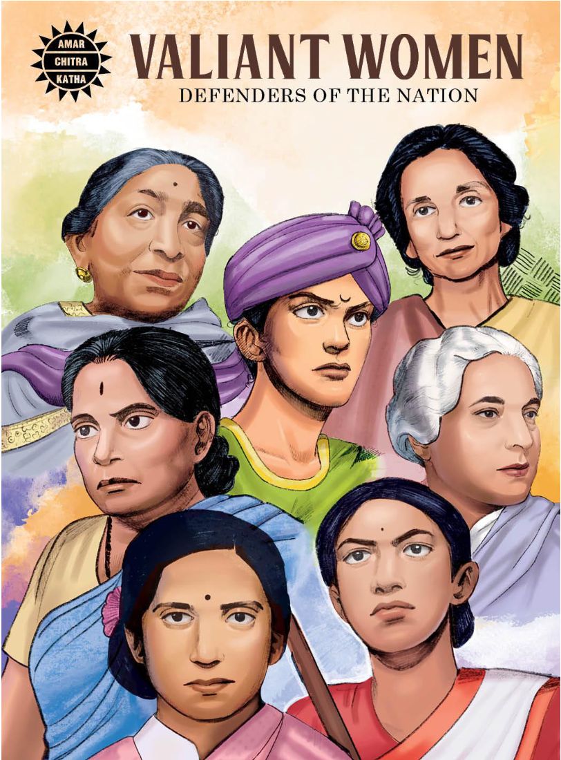 Valiant Women – Defenders of the Nation - Amar Chitra katha