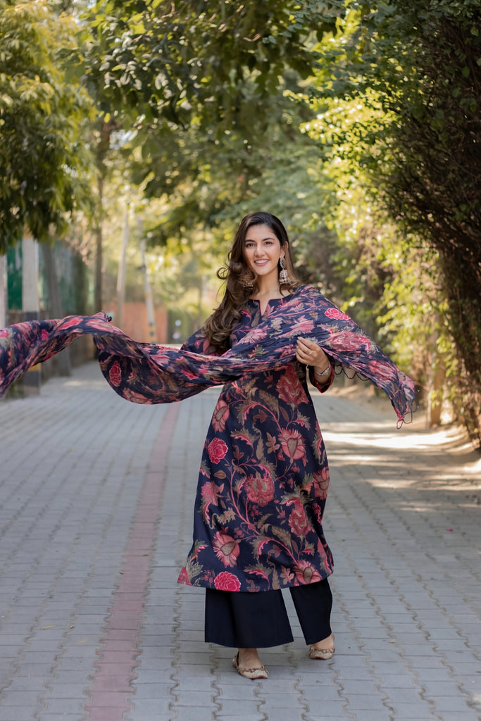 Women's Party Wear Printed Kurti Collection