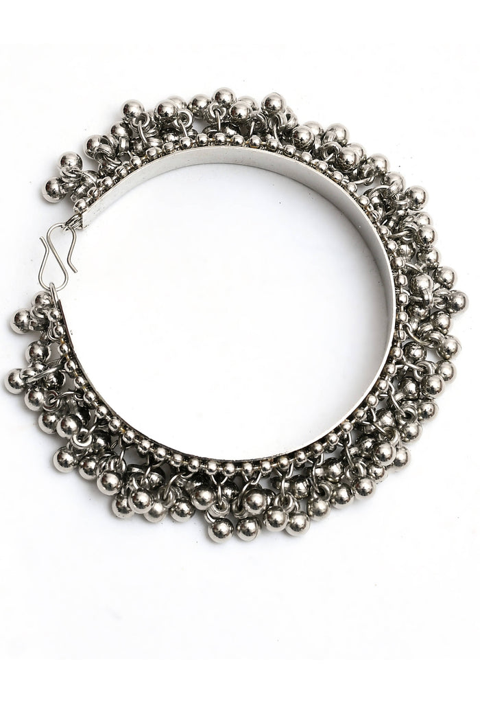 Johar Kamal Trendy Oxidized Ghungru Design Bracelets