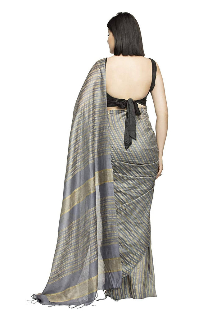Women's Bhagalpuri Silk Sarees With Blouse Mfsaree_009