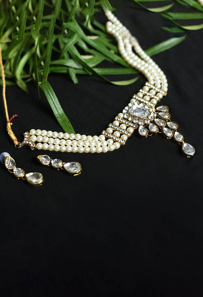 Trendia Latest Design Necklace Set Mangal