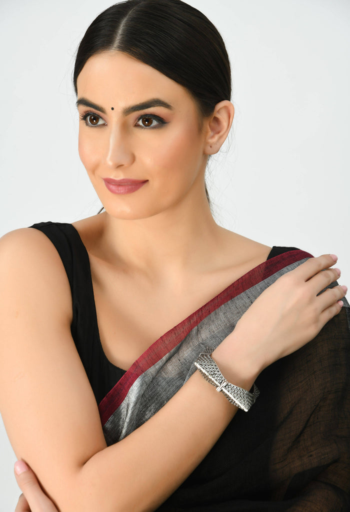 Johar Kamal Traditional Silver color Bracelet
