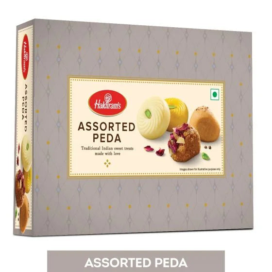 Assorted Peda Sweet Box By Haldiram's