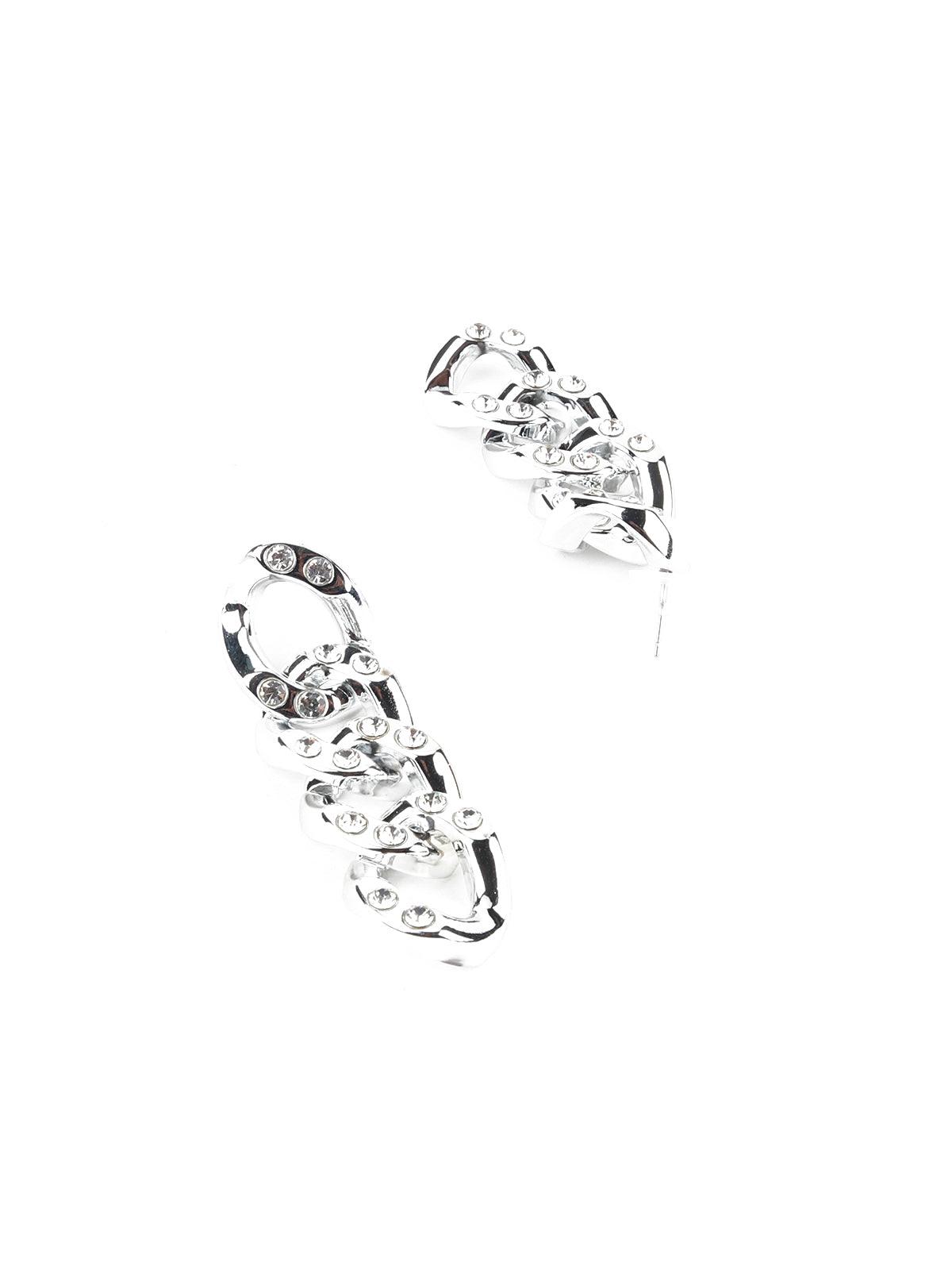 Women's Astrid Metallic Dangle Earrings - Odette
