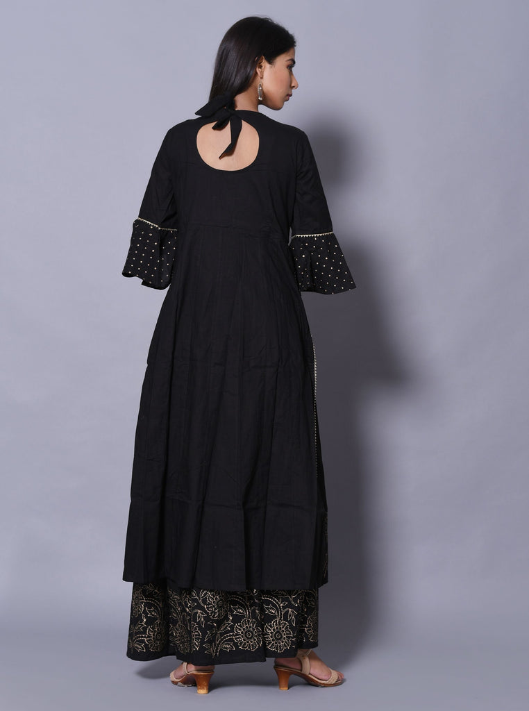 Women's Anarkali Kurta Palazzo Set (2Pc Set)