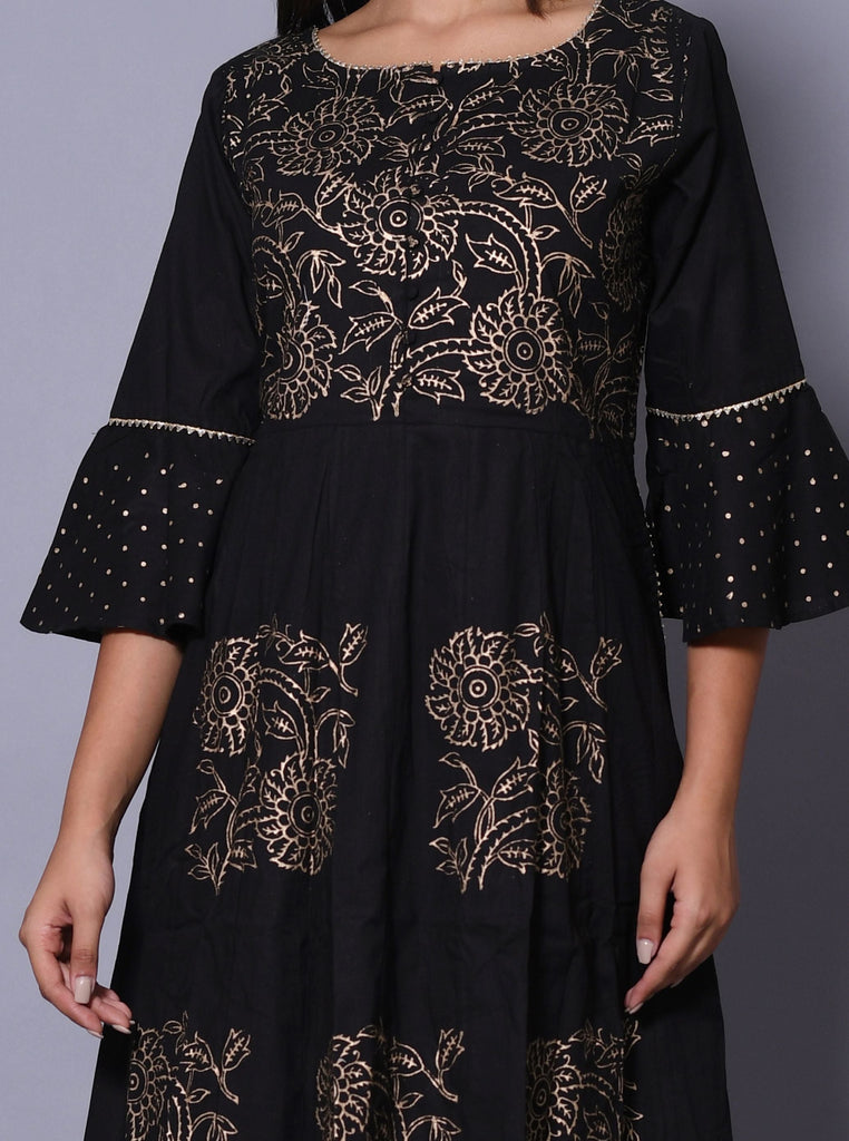 Women's Anarkali Kurta Palazzo Set (2Pc Set)