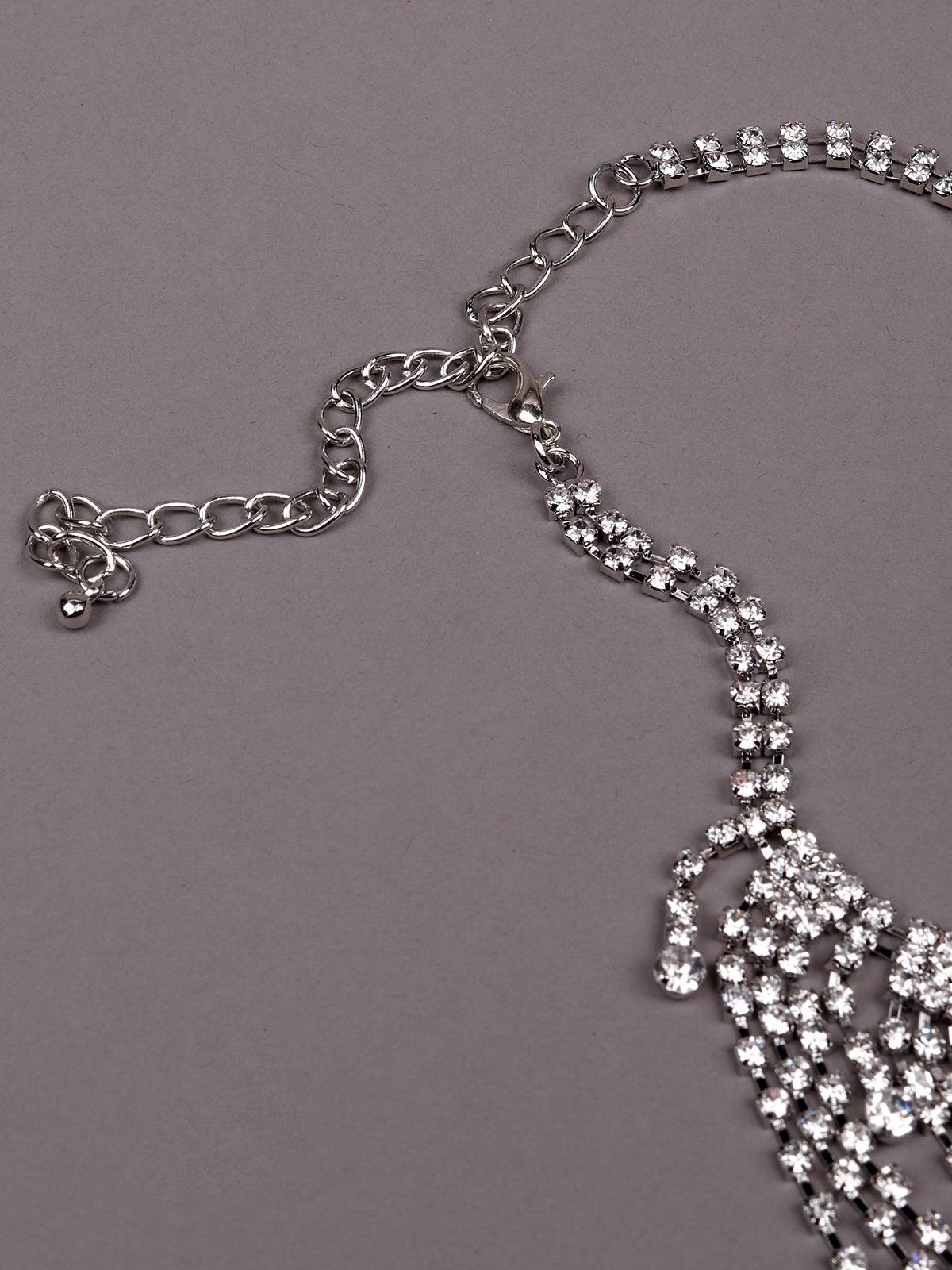 Women's Beautiful Tassel Studded Necklace - Odette