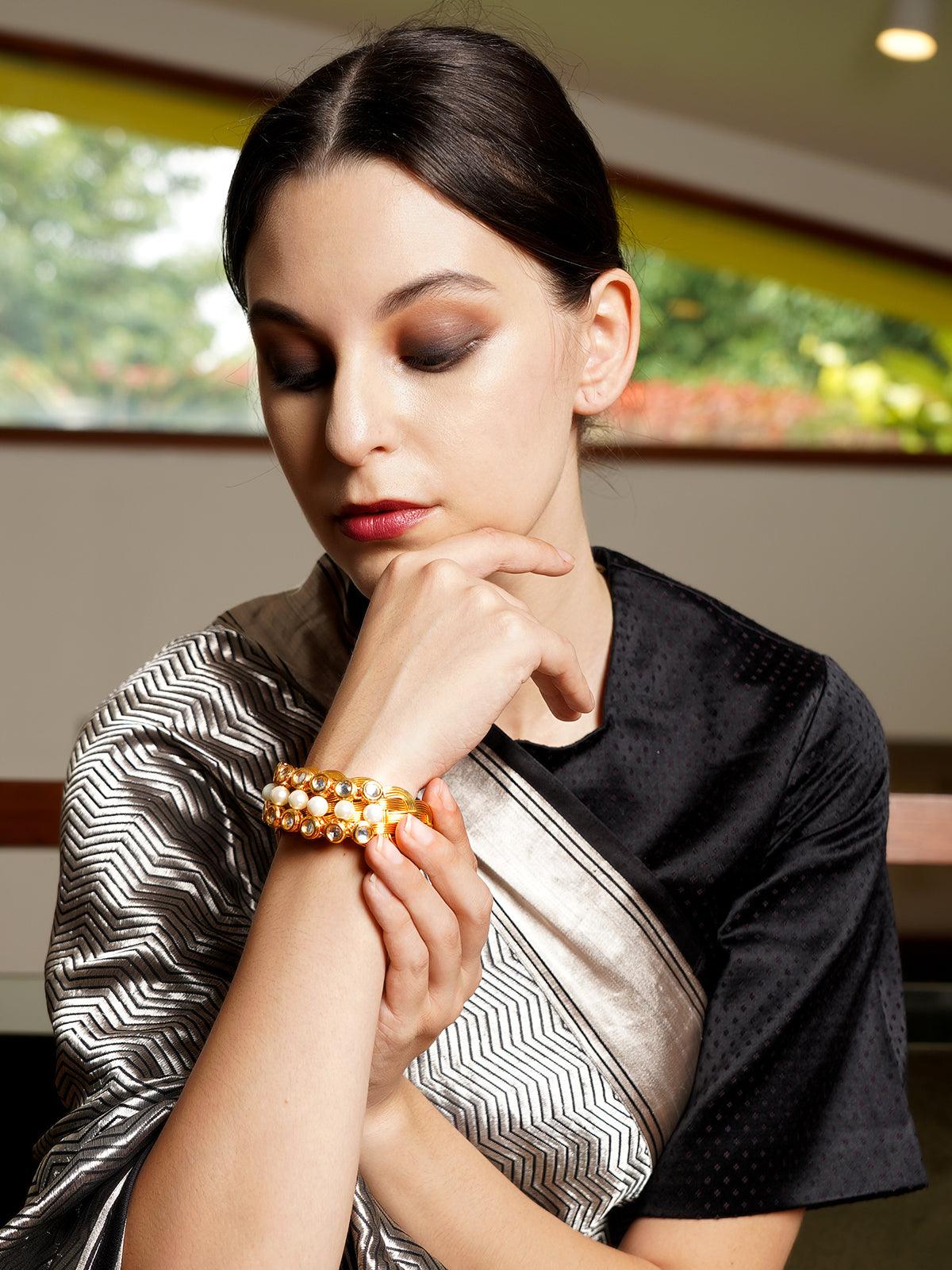 Women's Braided Pattern Superior Bracelet! - Odette