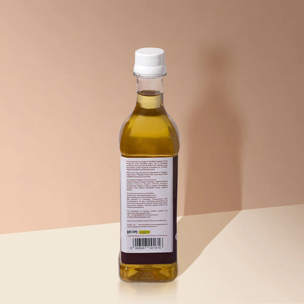 Organic Castor Oil-500 ml-Pure & Sure